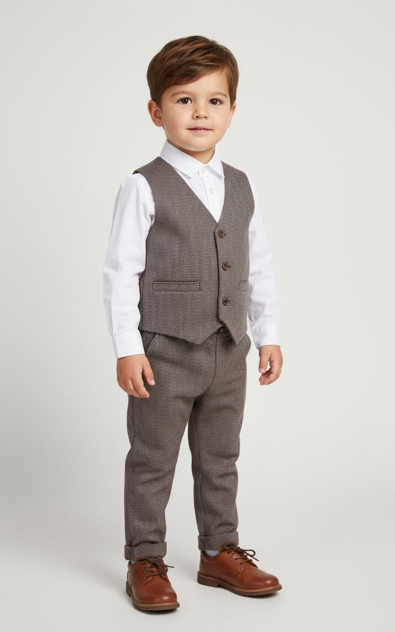 Komplet z kamizelką ROZMIARY 92,98 GT