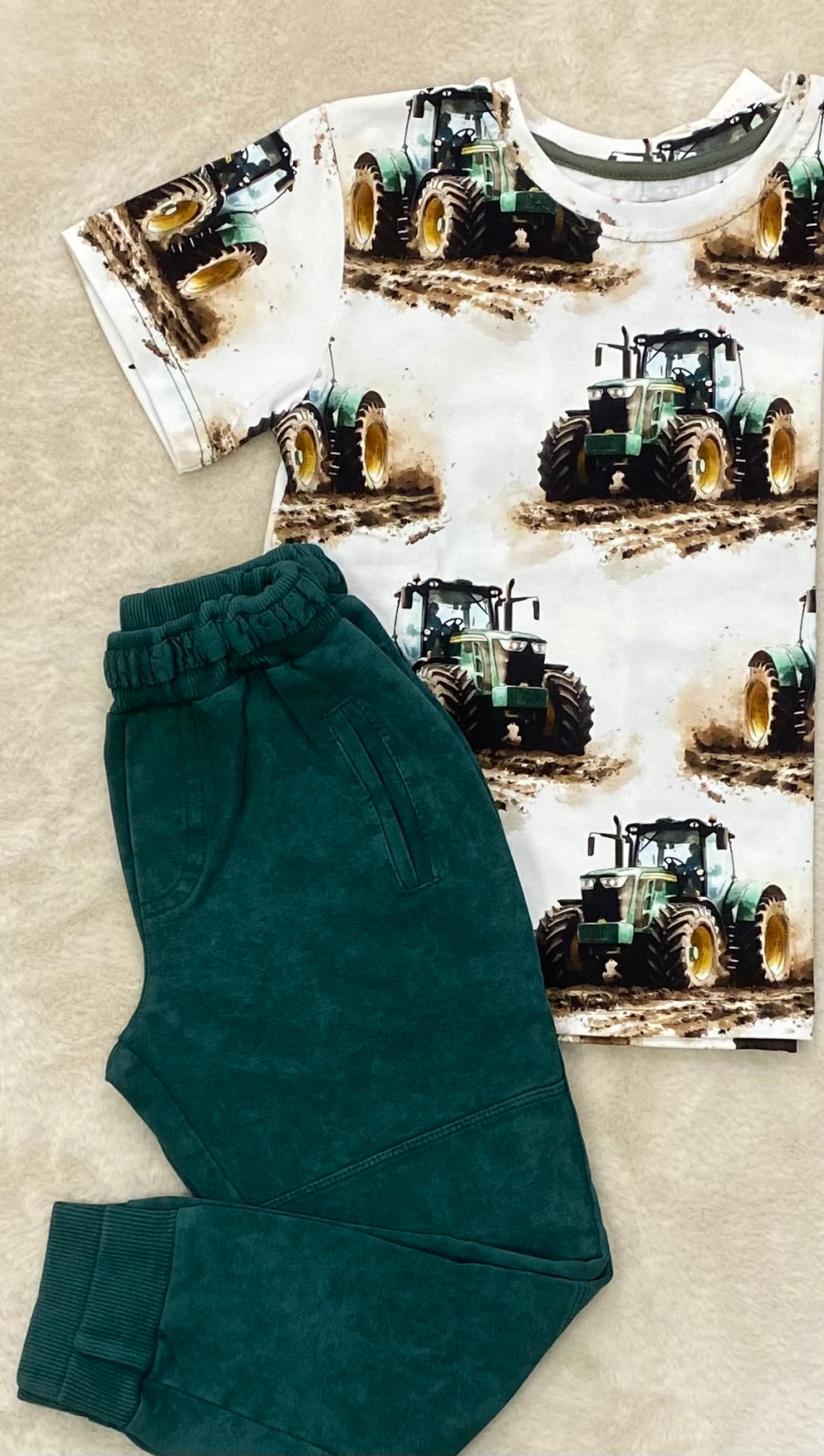 Bluzka z krótkim rękawem TRAKTOR ROZMIARY 98-140