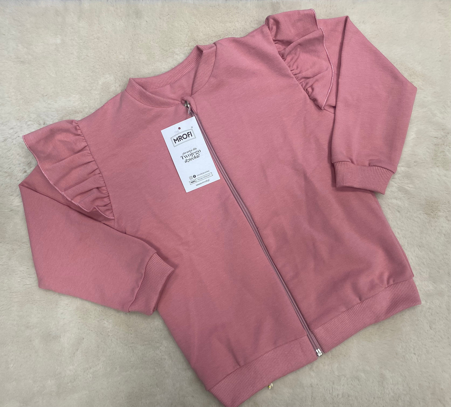 Bluza rozpinana ROZMIARY 80-134 MROFI