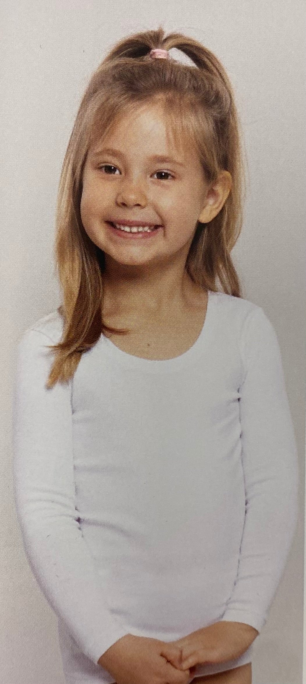 Podkoszulka dziewczęca długi rękaw 146-158 Wadima