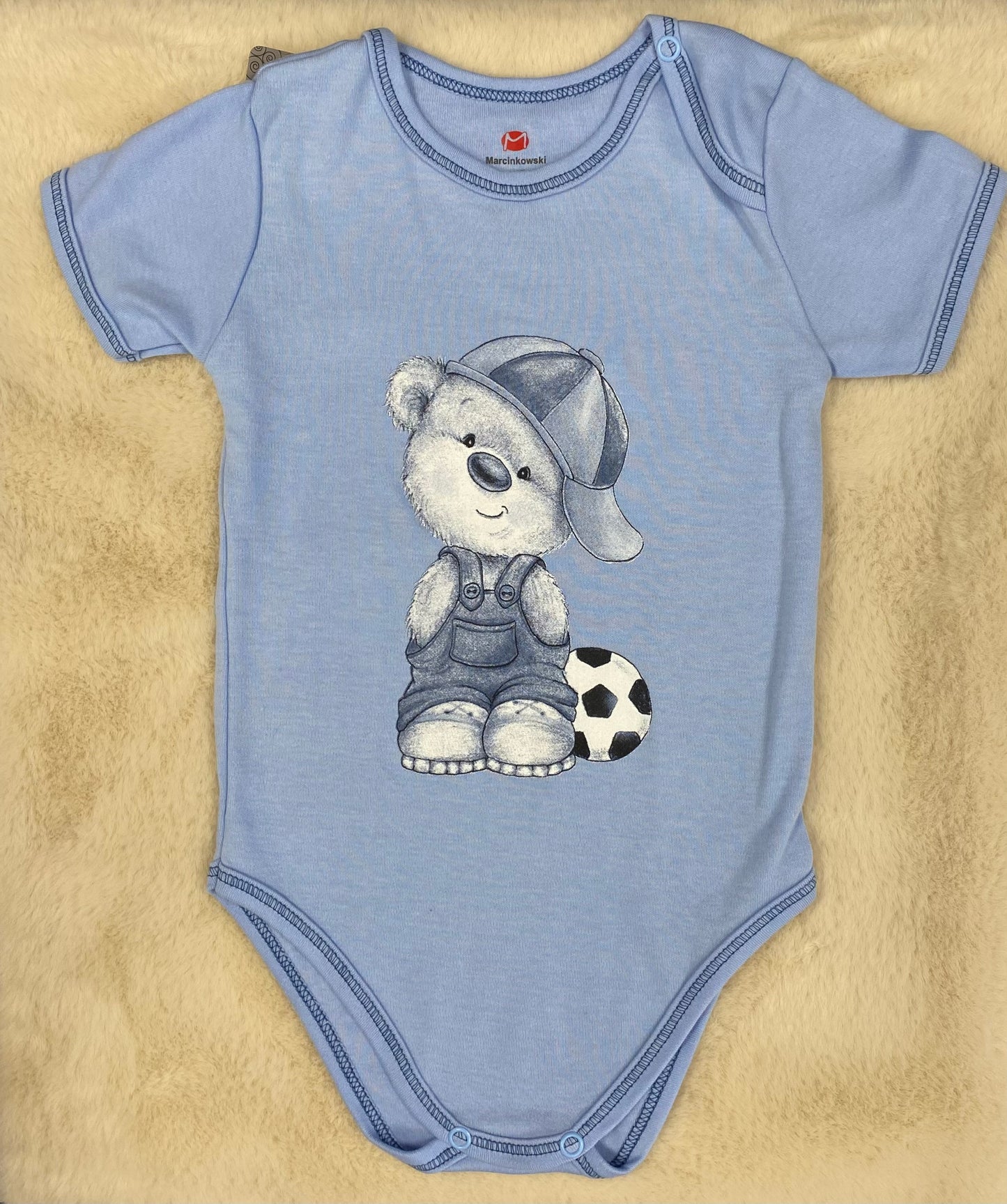 Body z krótkim rękawem ROZMIAR 86