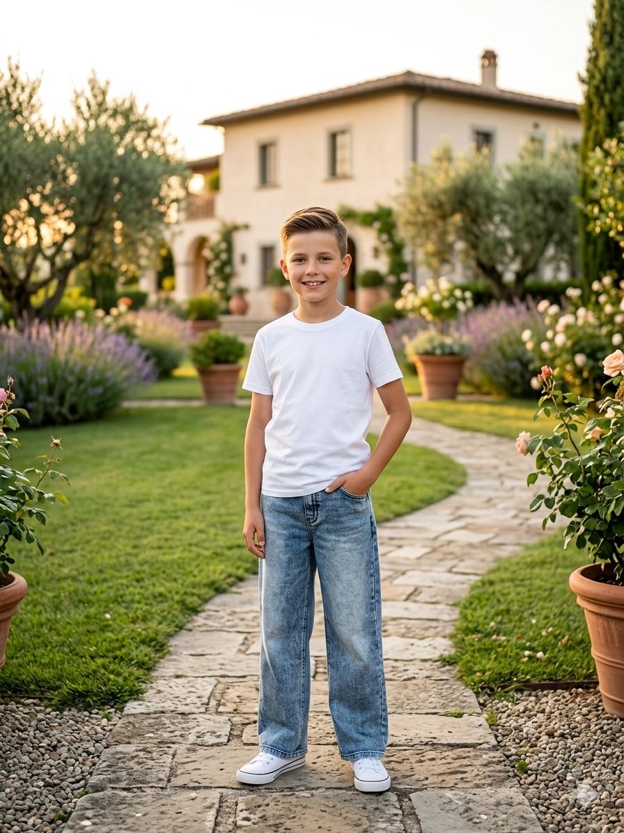 Spodnie szerokie JEANS ROZMIARY 140-164 GAMET