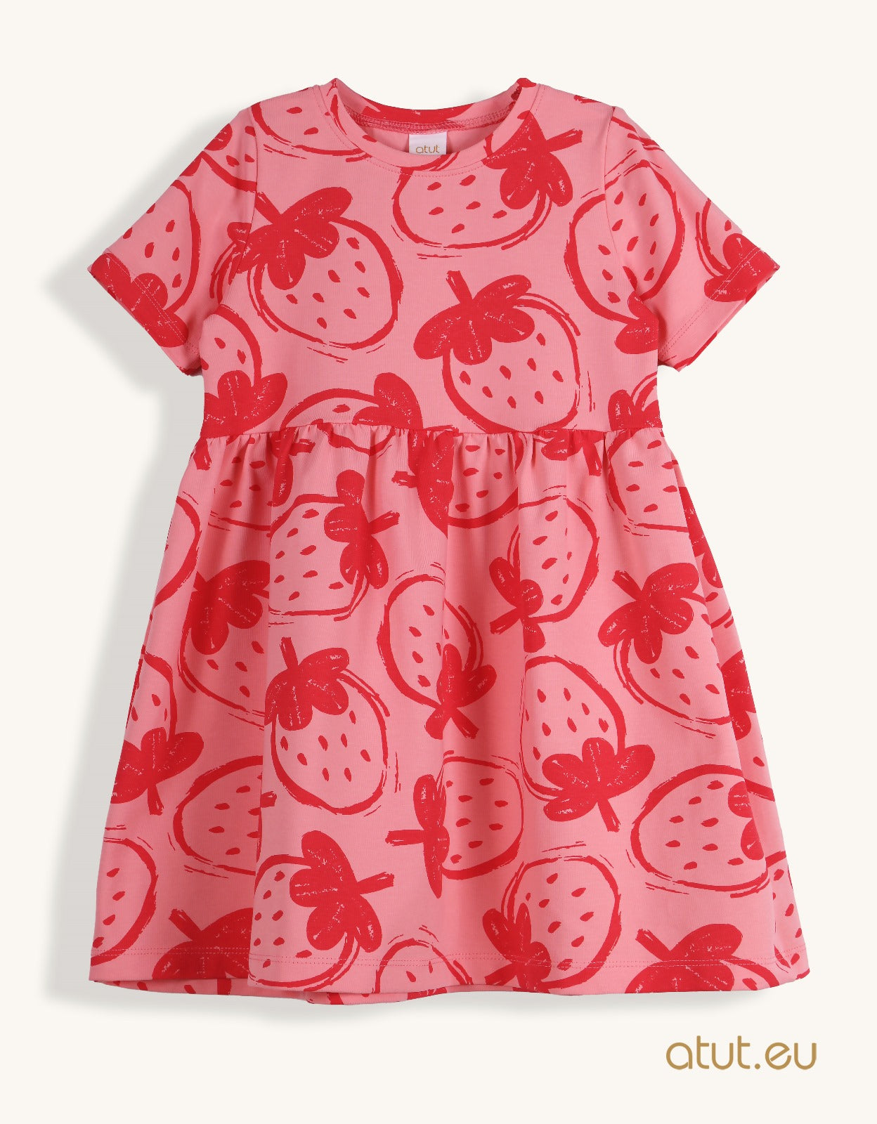 Sukienka TRUSKAWKI ROZMIARY 104-134 ATUT