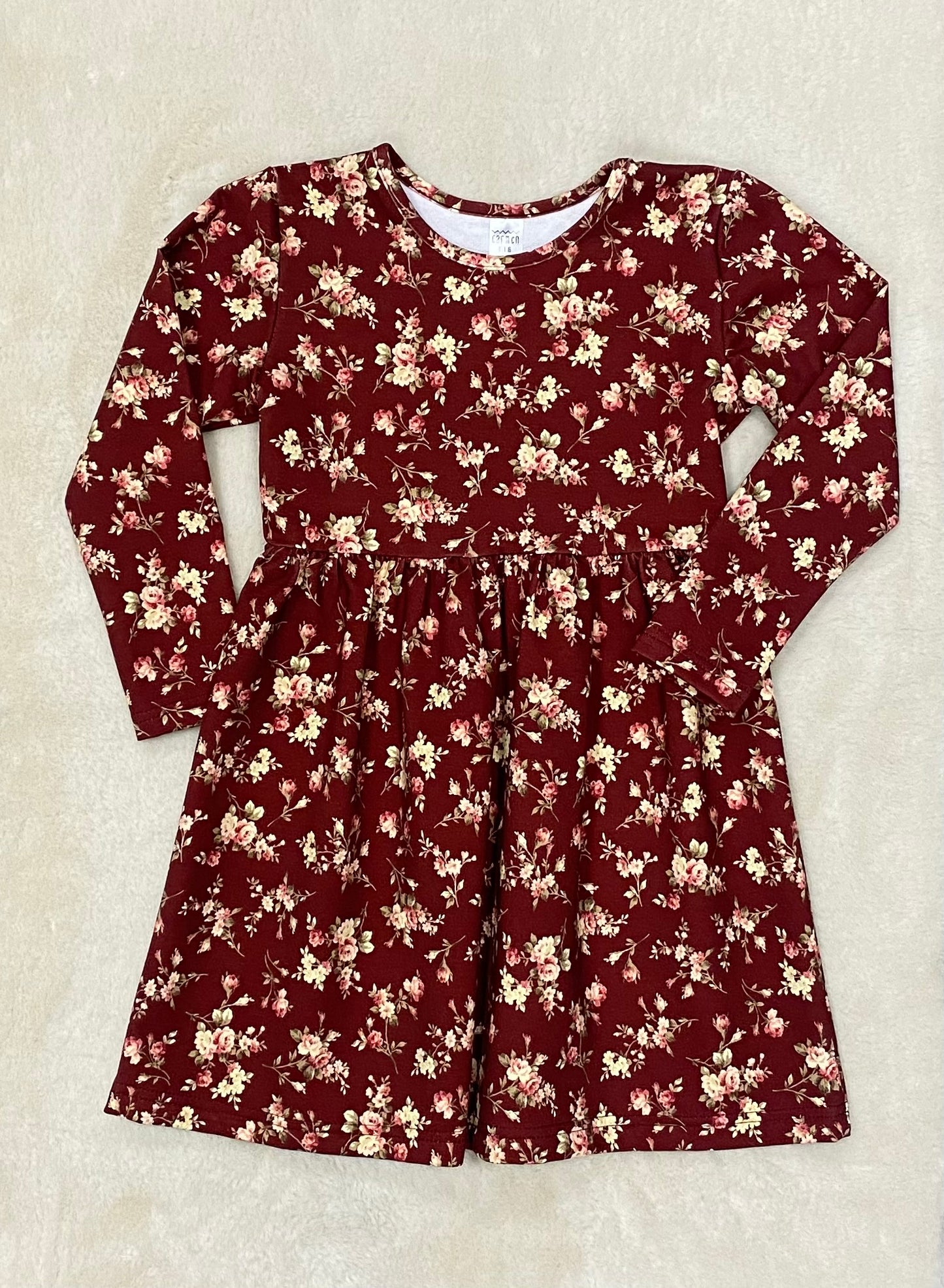 Sukienka kwiaty 116,128,140,146 CARMEN