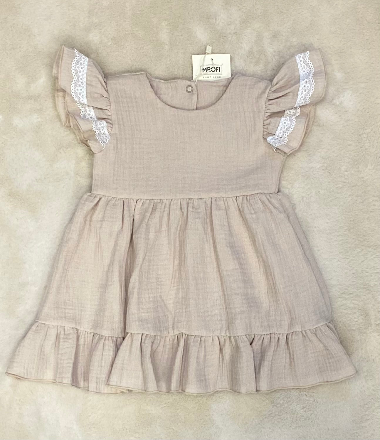 Sukienka muślin Rozmiary 74-116 MROFI