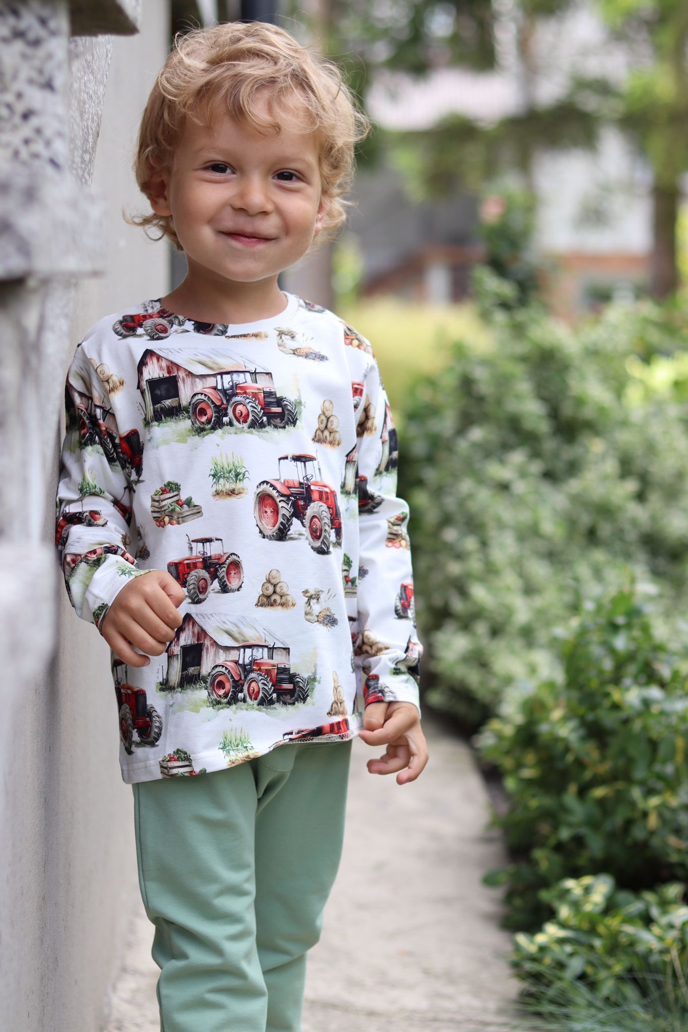 Bluzka TRAKTORY 98-128 CHRISMA