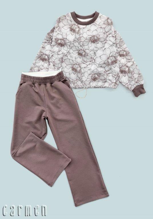 Szerokie spodnie ROZMIARY 134-164 CARMENi