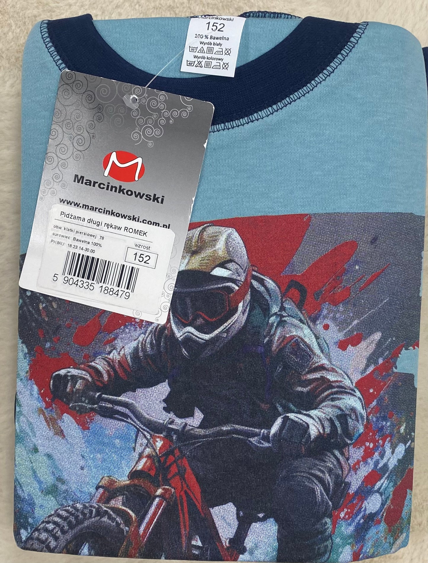 Piżama ROZMIAR 152