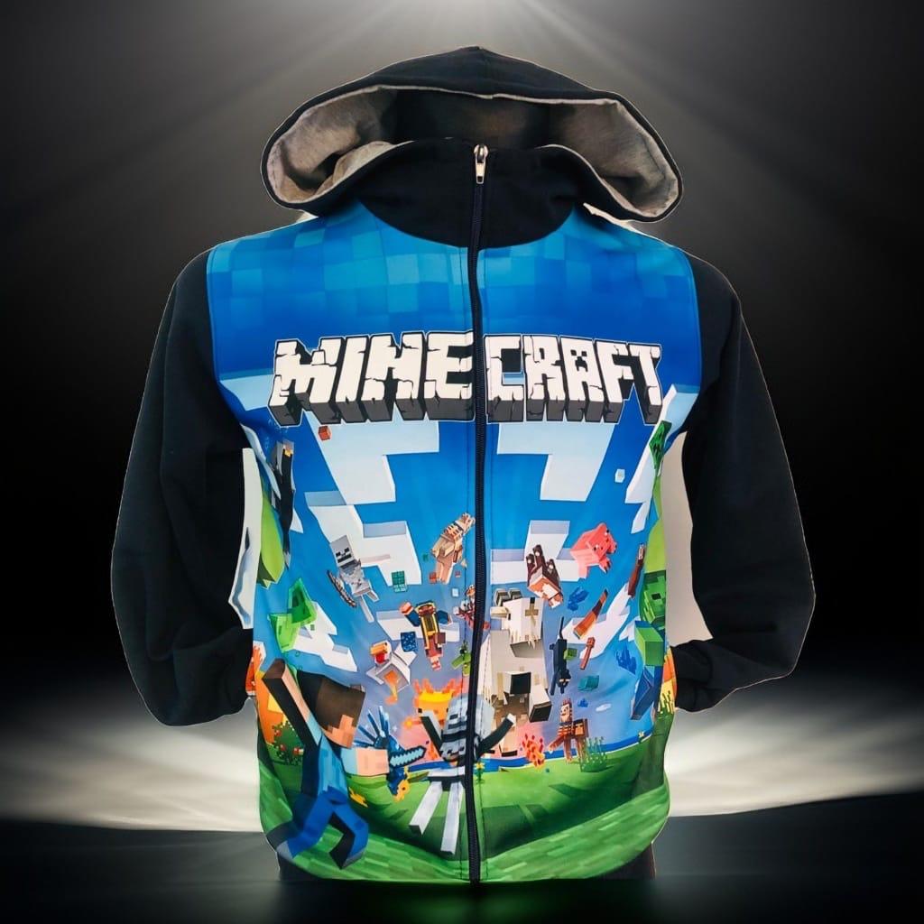 Bluza rozpinana MINECRAFT ROZMIARY 122-140 MARTEX