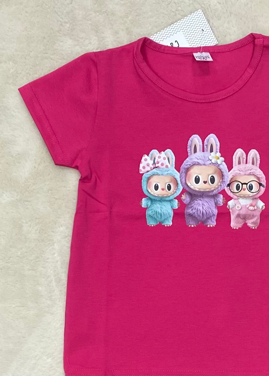 Bluzka z krótkim rękawem LABUBU ROZMIARY 122-152