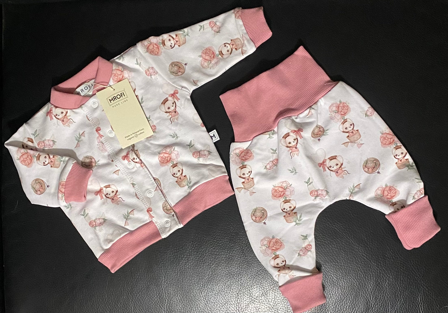 Dres dziewczęcy ROZMIARY 56,62,68 MROFI