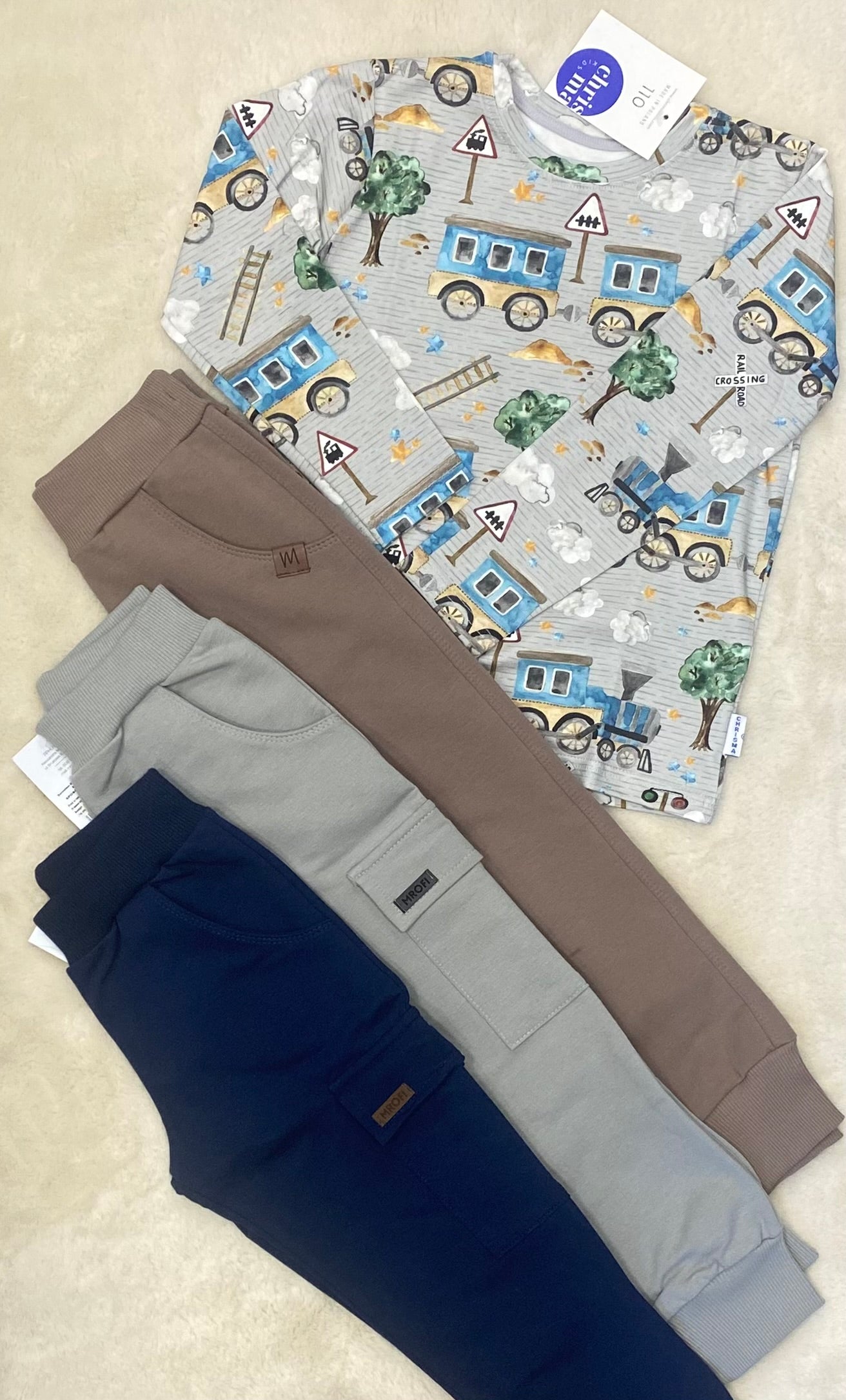 Bluzka POCIĄG ROZMIARY 98-134 CHRISMA