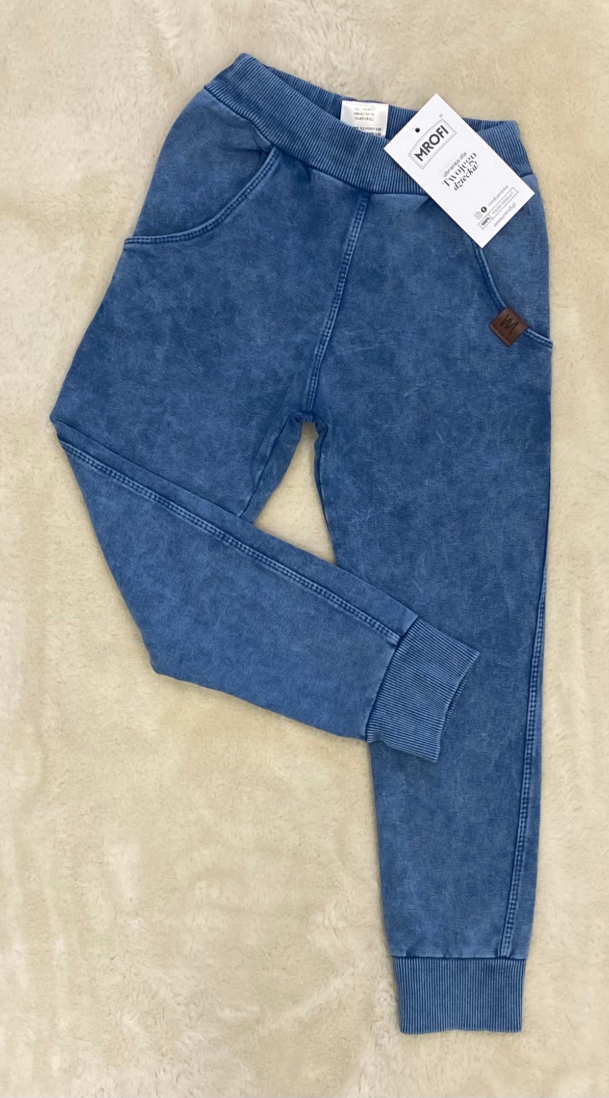 Spodnie dekatyzowane ROZMIARY 92-146 MROFI