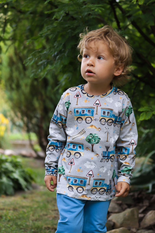 Bluzka POCIĄG ROZMIARY 98-134 CHRISMA