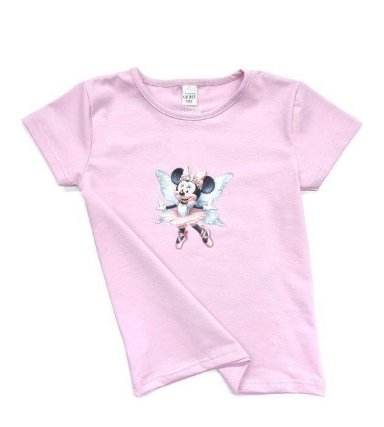 Bluzka z krótkim rękawem MYSZKA 98-128 CARMEN