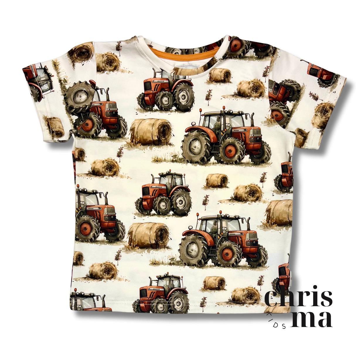 Bluzka z krótkim rękawem TRAKTOR ROZMIARY 98-140