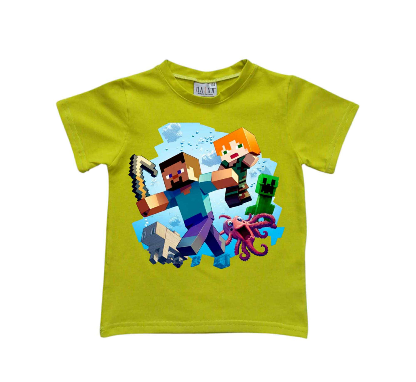 Koszulka krótki rękaw MINECRAFT ROZMIARY 116-140 HAJKA