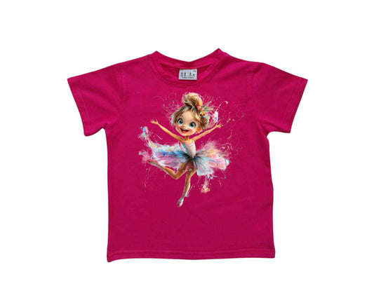 Bluzka z krótkim rękawem ROZMIARY 128-152 HAJKA