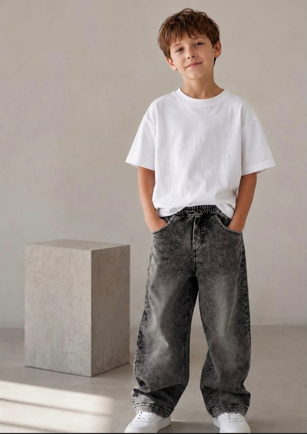 Spodnie szerokie JEANS ROZMIARY 128-164 GAMET