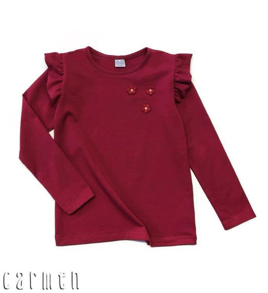 Bluzka KWIATKI ROZMIARY 98-128 CARMEN