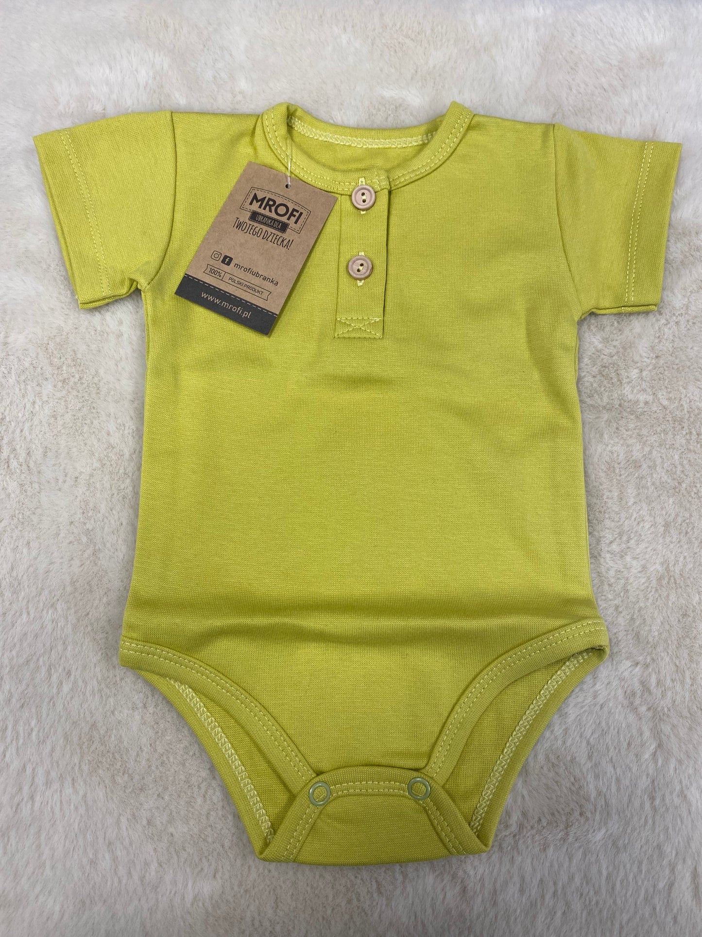 Body krótki rękaw ROZMIAR 68