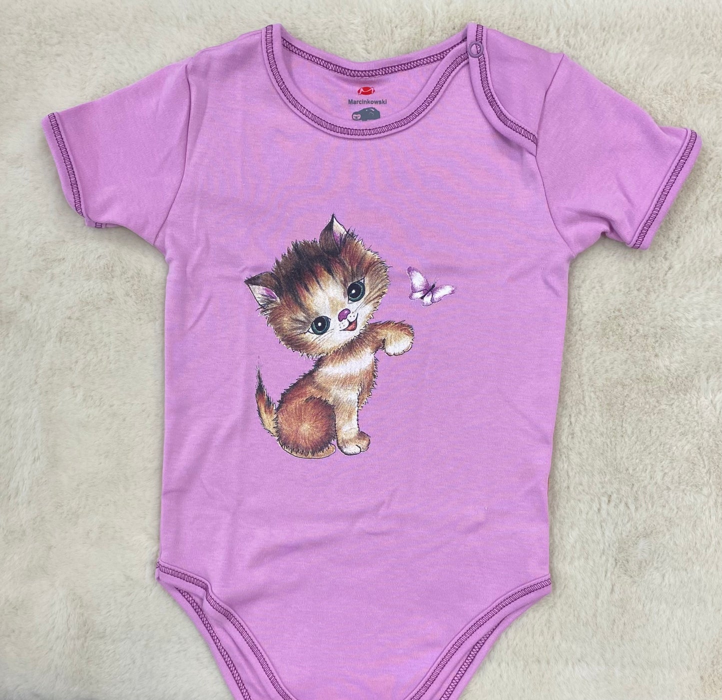 Body z krótkim rękawem ROZMIAR 98