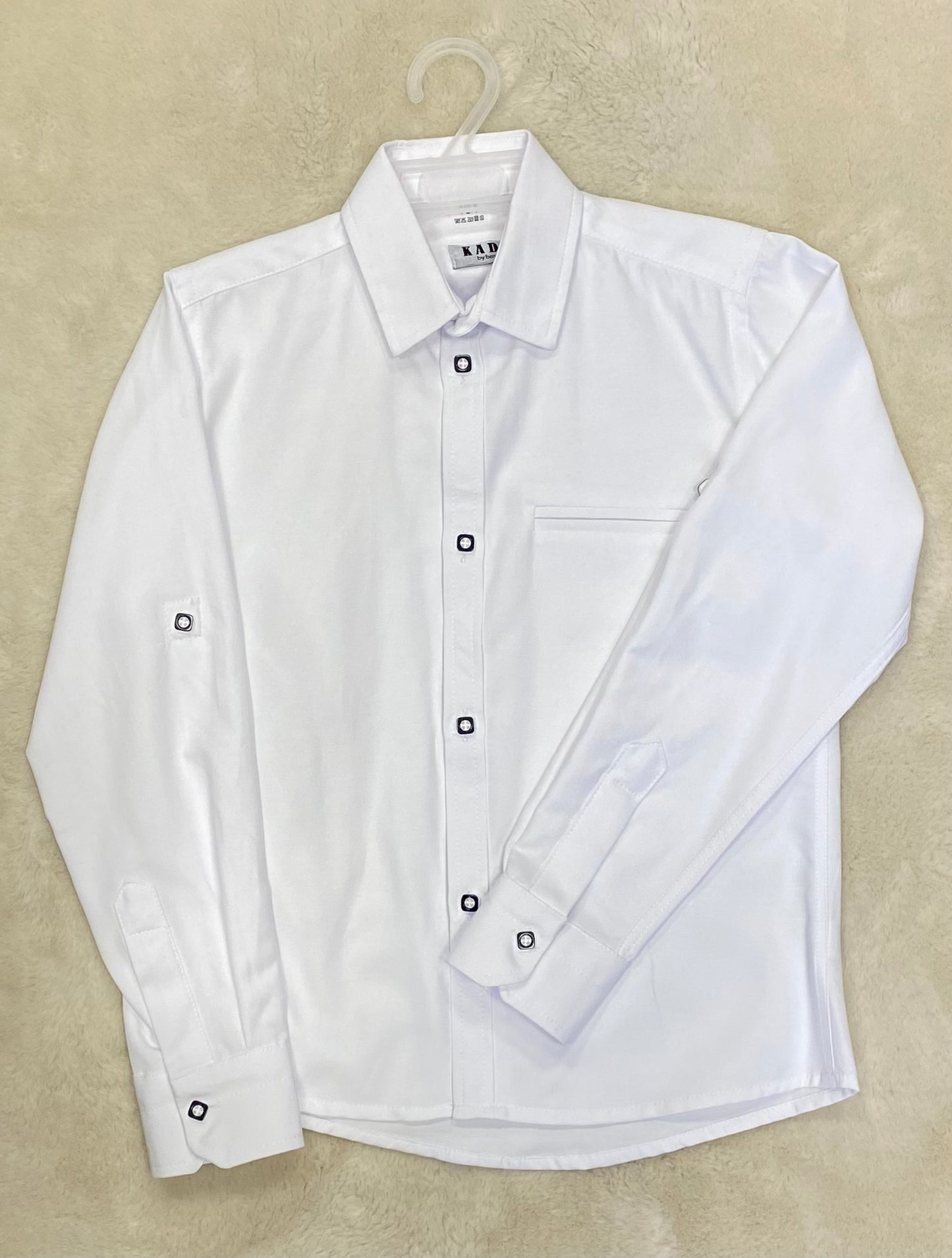 Elegancka koszula z kołnierzykiem  ROZMIARY 134-176 KADA