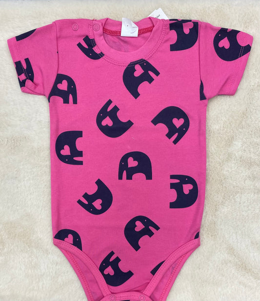 Body z krótkim rękawem ROZMIAR 86