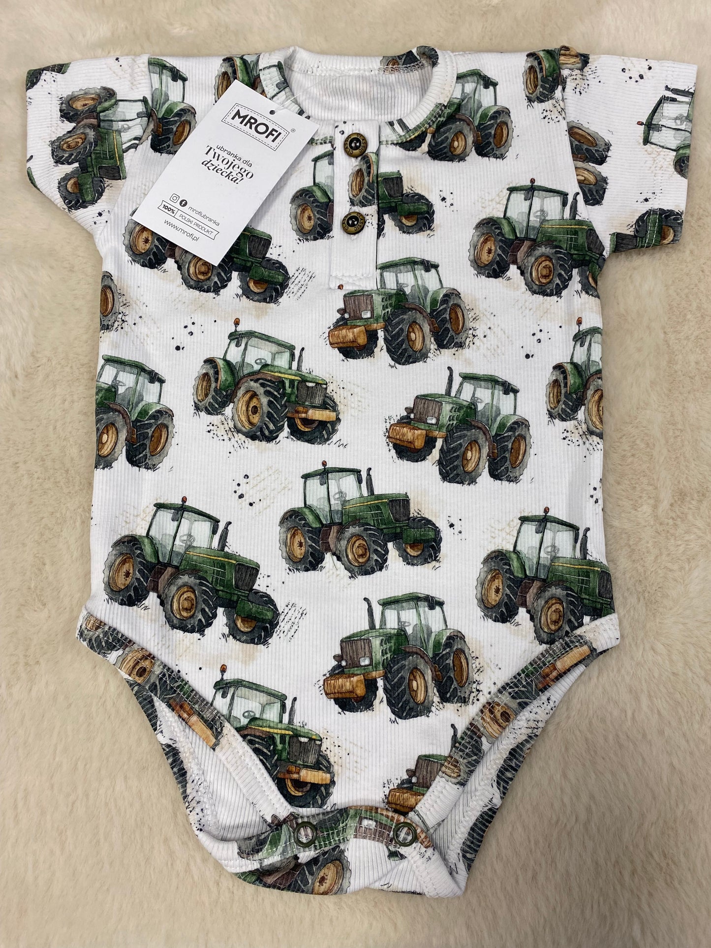 Body krótki rękaw ROZMIAR 74