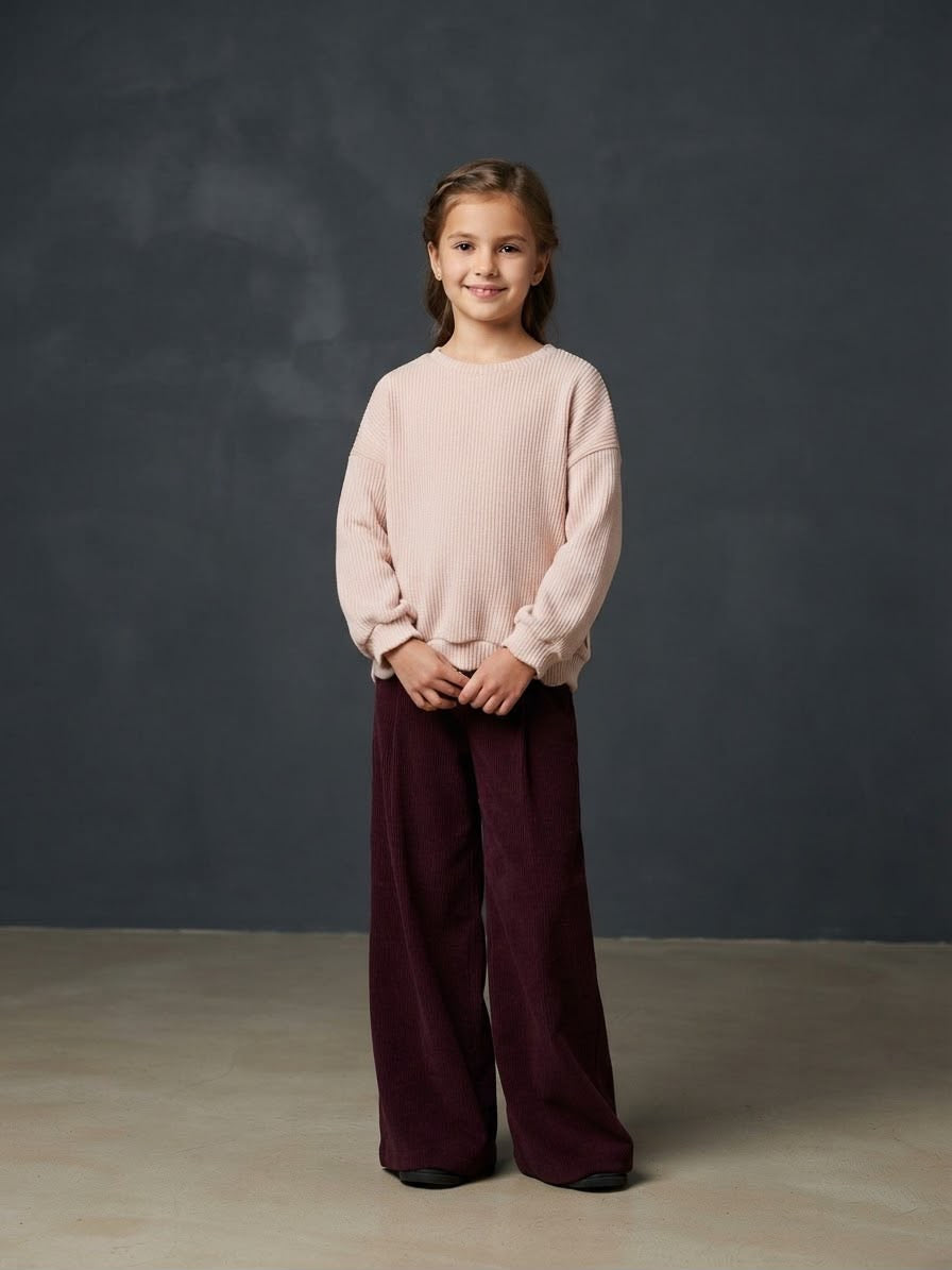 Bluza sztruksowa ROZMIARY 128-164 CATHERINE