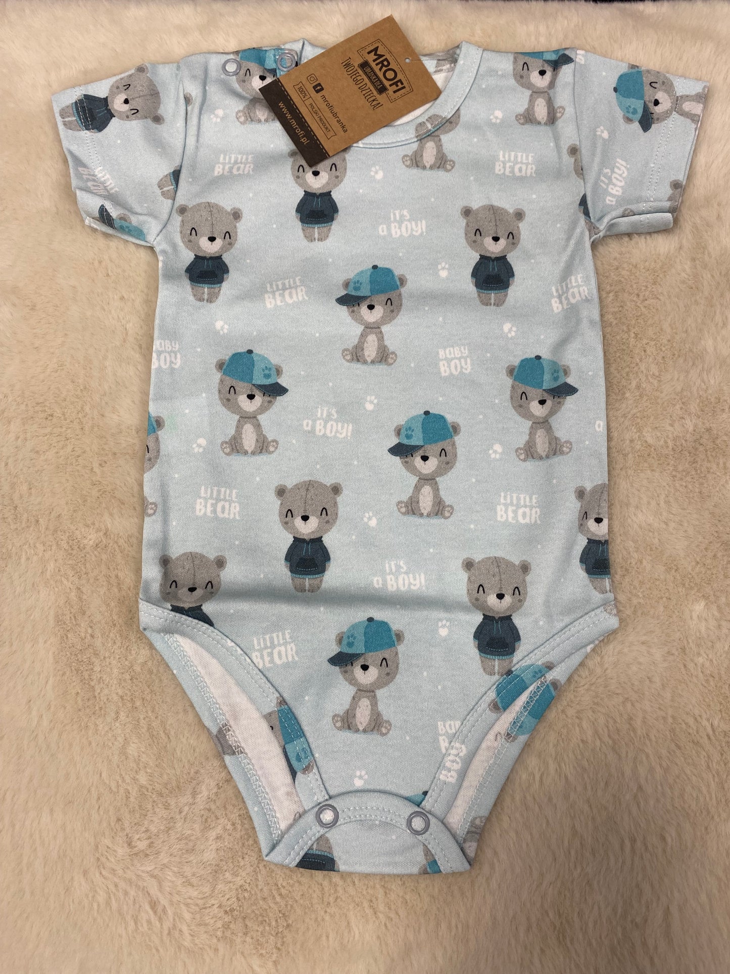 Body krótki rękaw ROZMIAR 74