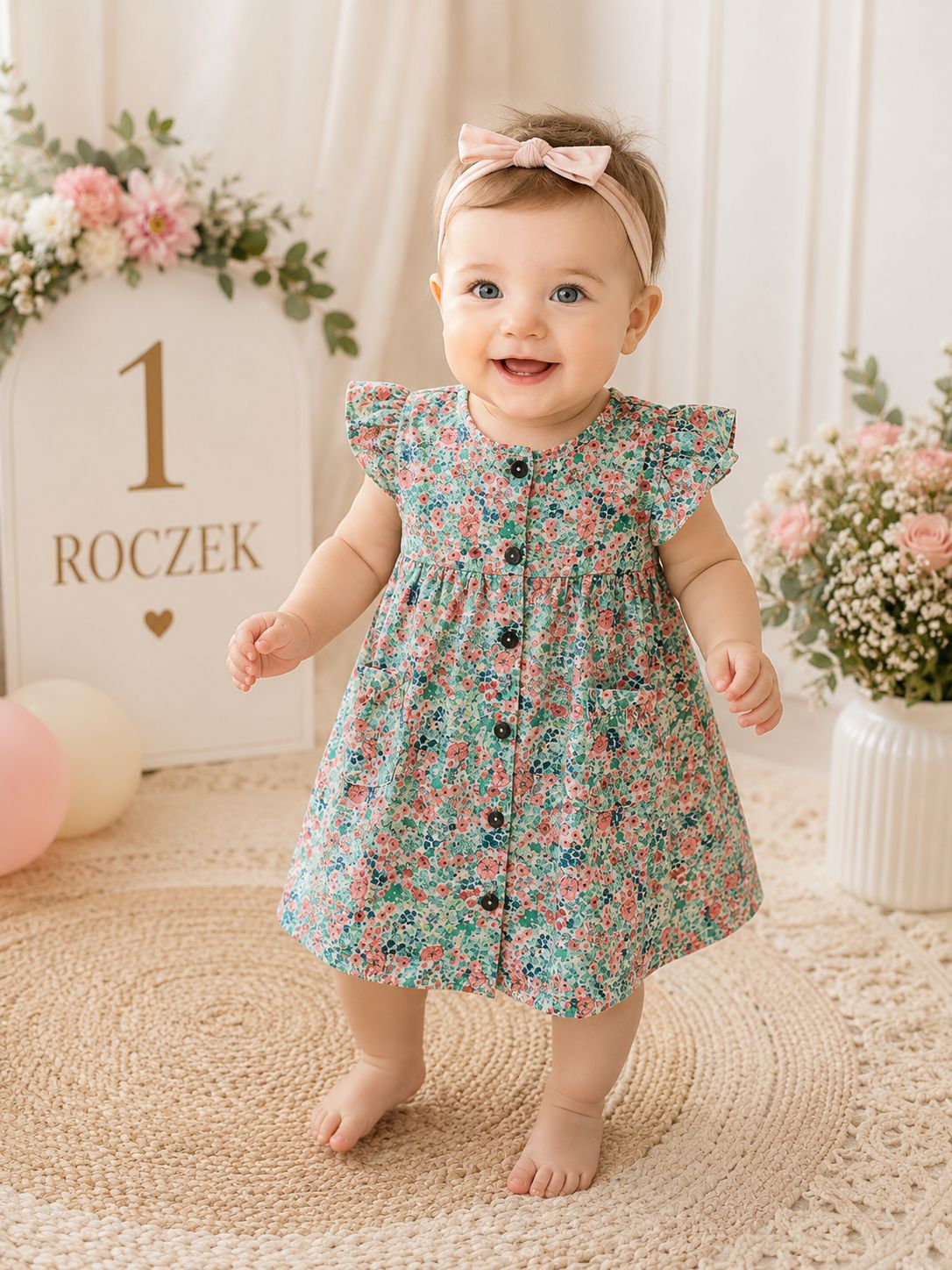 Sukienka ZOSIA ROZMIARY 74-98 MROFI