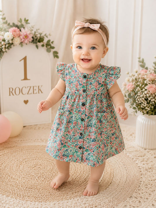 Sukienka ZOSIA ROZMIARY 74-98 MROFI