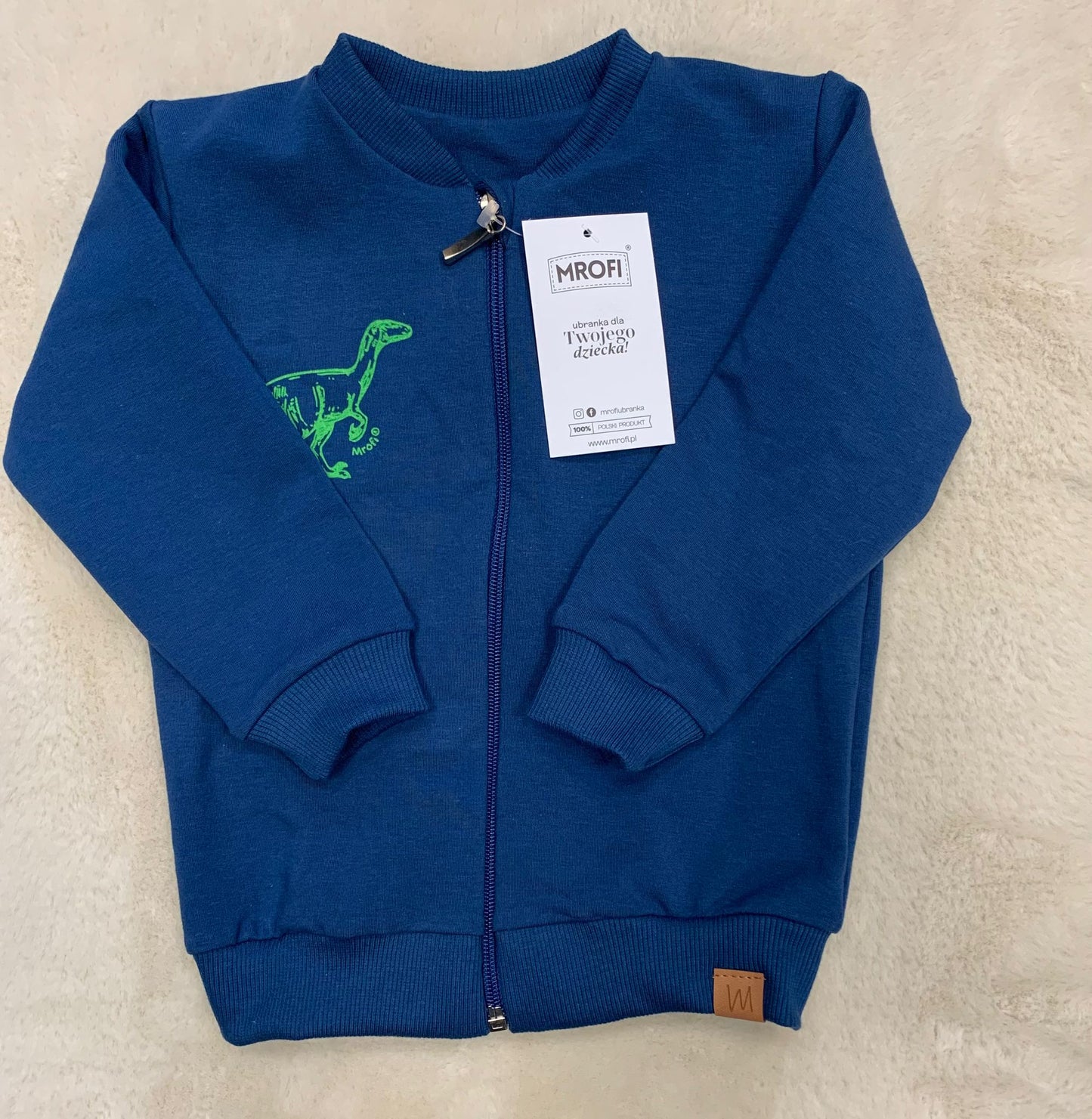 Bluza DINOZAUR ROZMIARY 86-122 MROFI