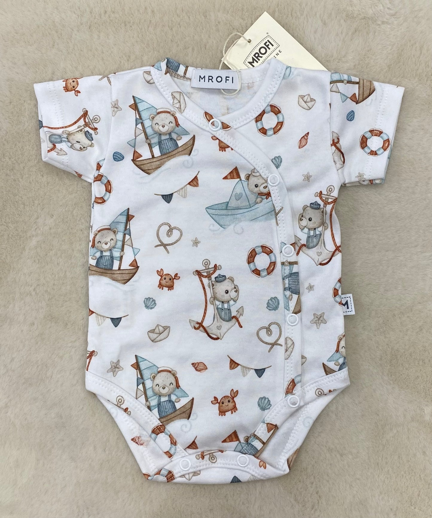 Body krótki rękaw ROZMIAR 62