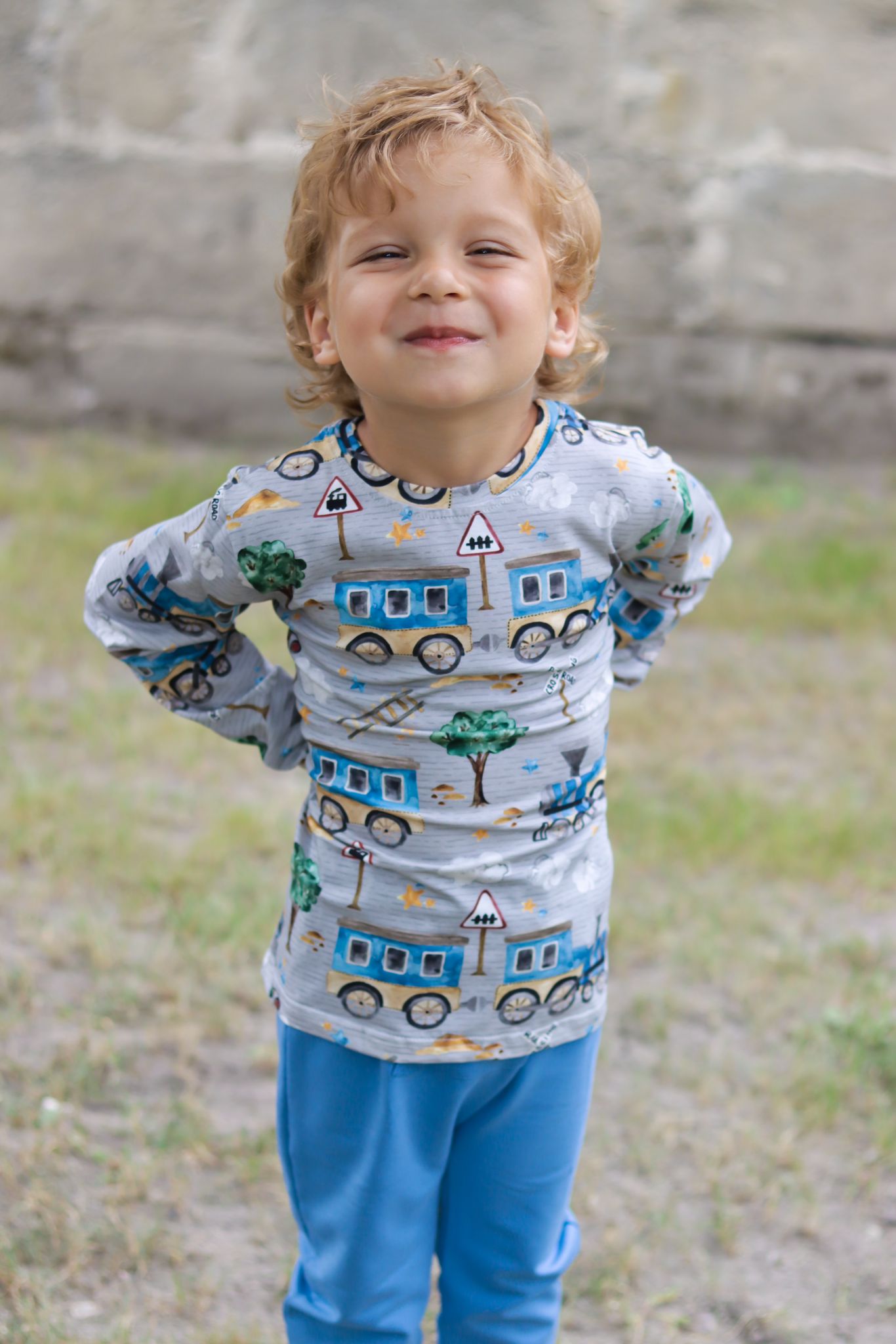 Bluzka POCIĄG ROZMIARY 98-134 CHRISMA