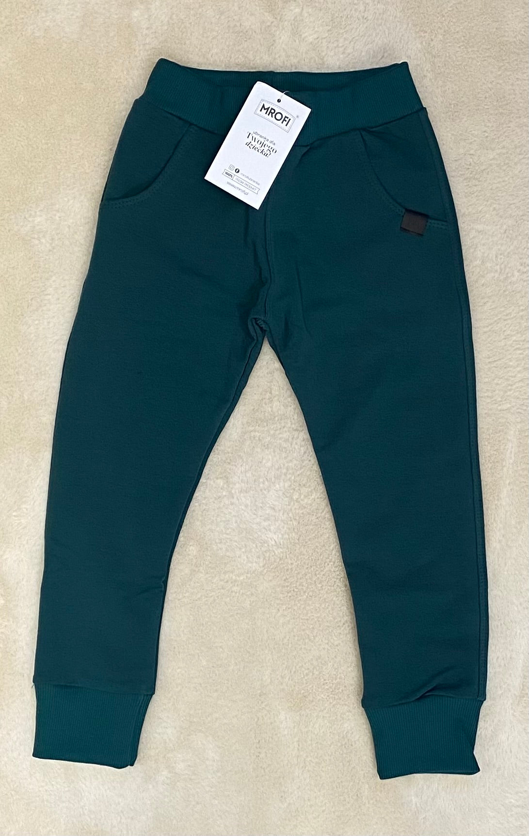 Spodnie dresowe chłopięce SLIM 92-152 MROFI