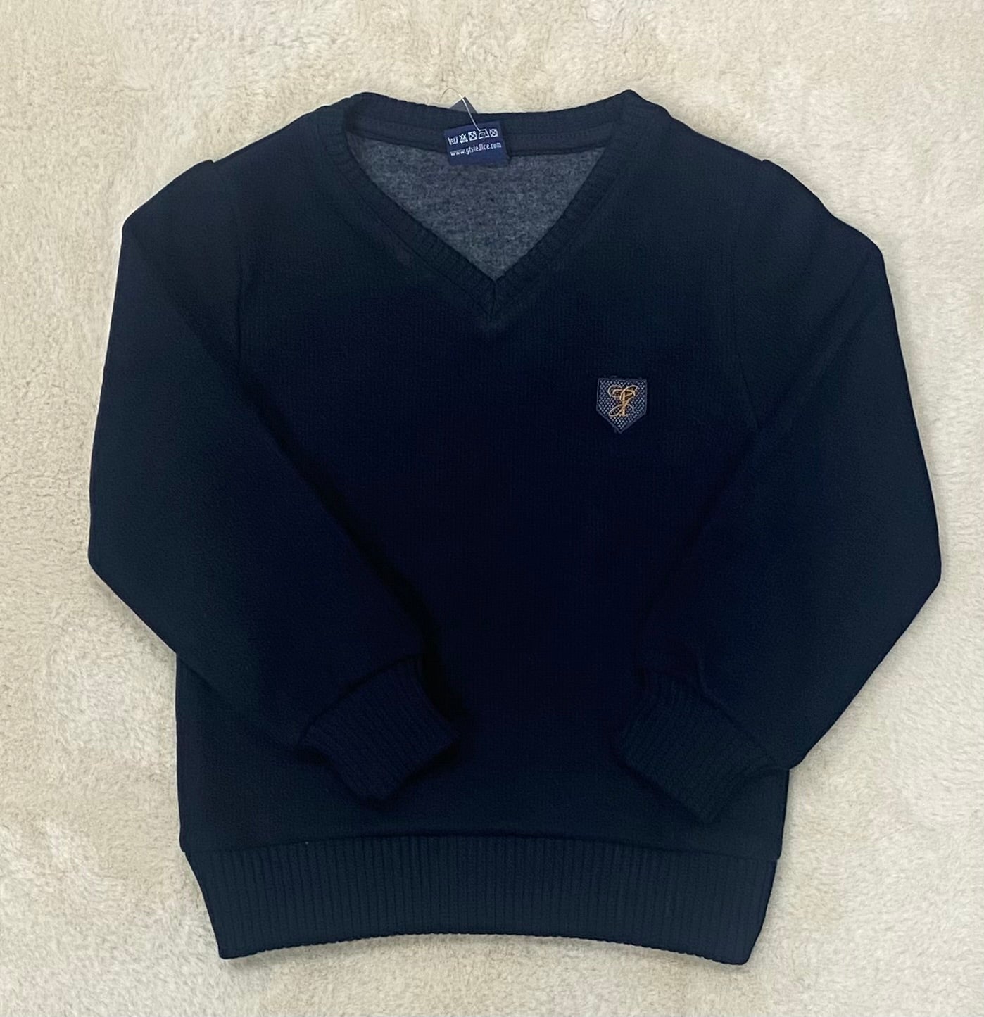 Sweterek w serek ROZMIARY 104-146