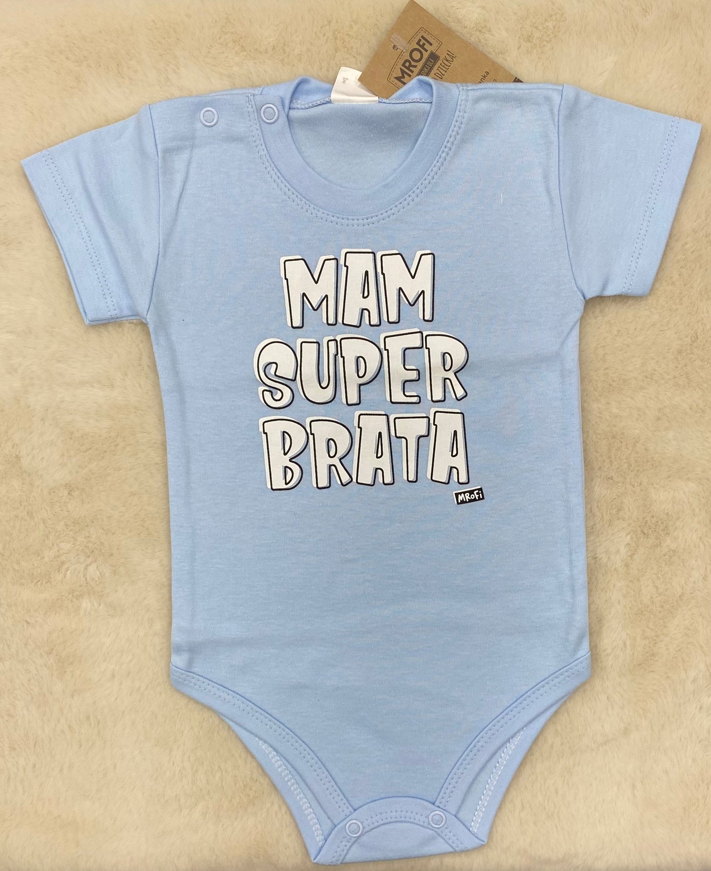 Body z krótkim rękawem ROZMIAR 86