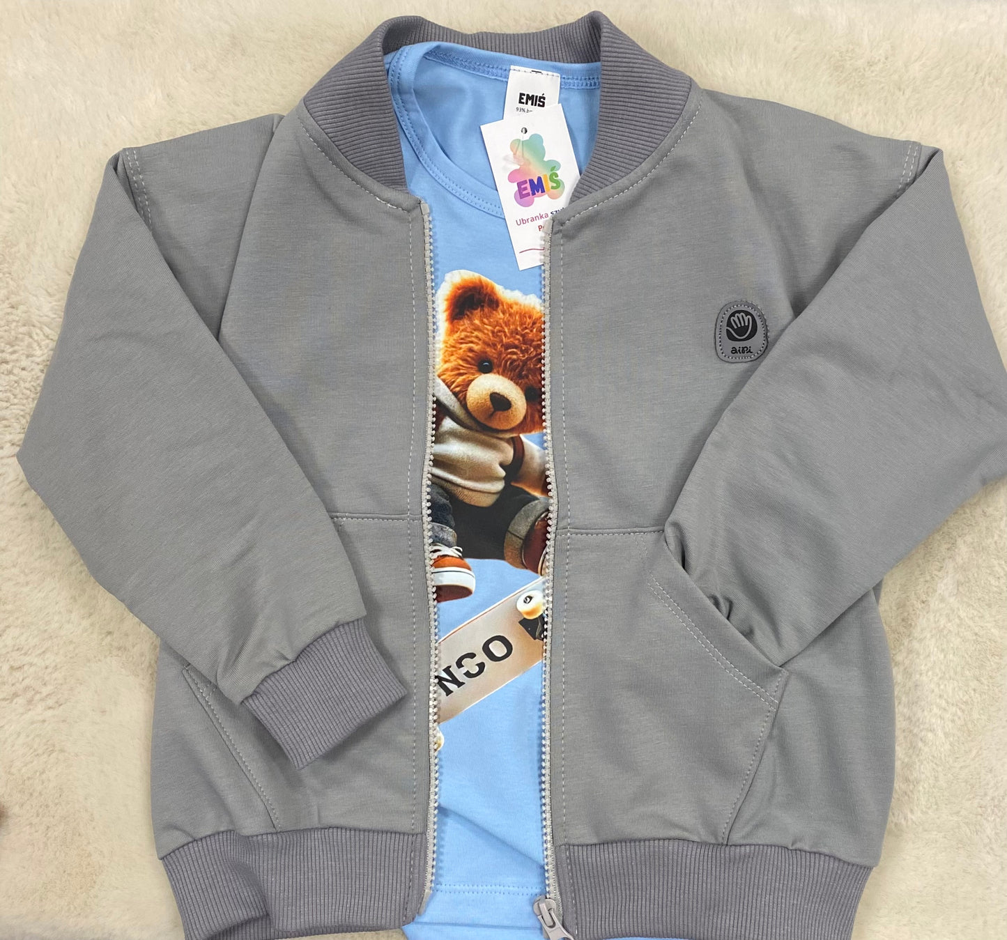 Bluza BOMBERKA ROZMIARY 98-152 AIPI