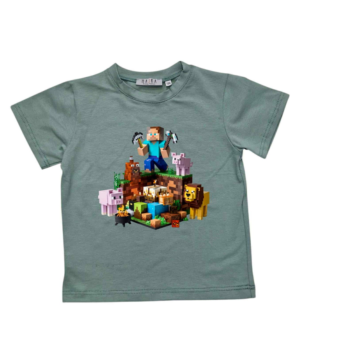 Koszulka krótki rękaw MINECRAFT ROZMIARY 116-140 HAJKA