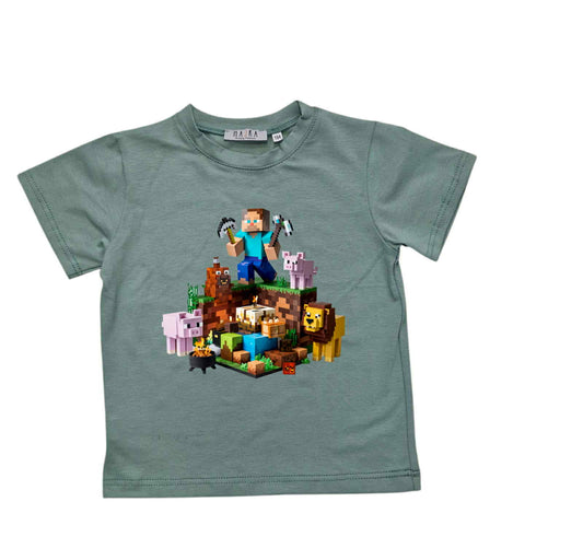 Koszulka krótki rękaw MINECRAFT ROZMIARY 116-140 HAJKA