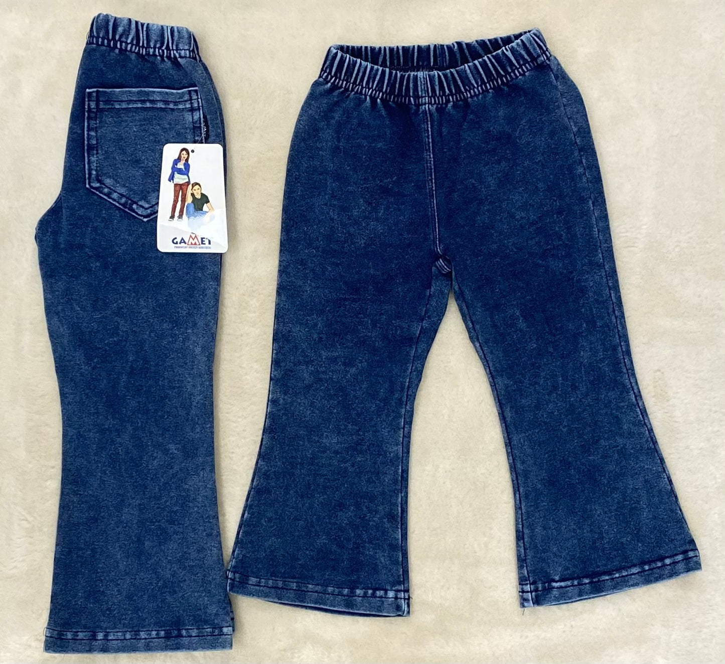 Dzwony miękki JEANS 92-146 GAMET