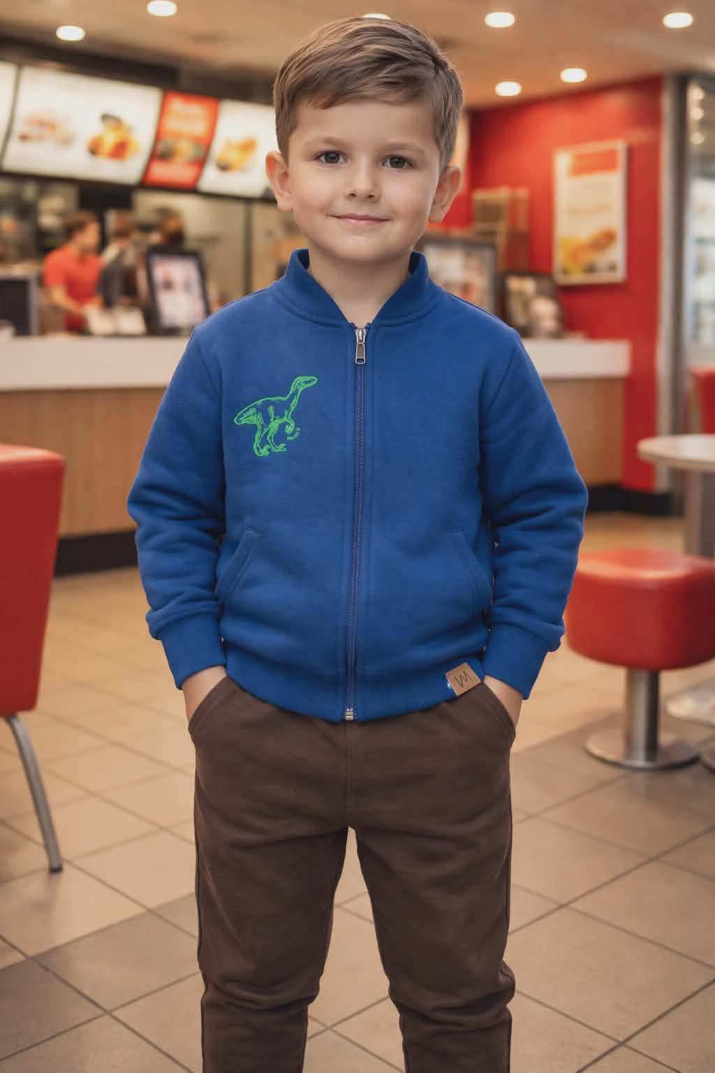 Bluza DINOZAUR ROZMIARY 86-122 MROFI