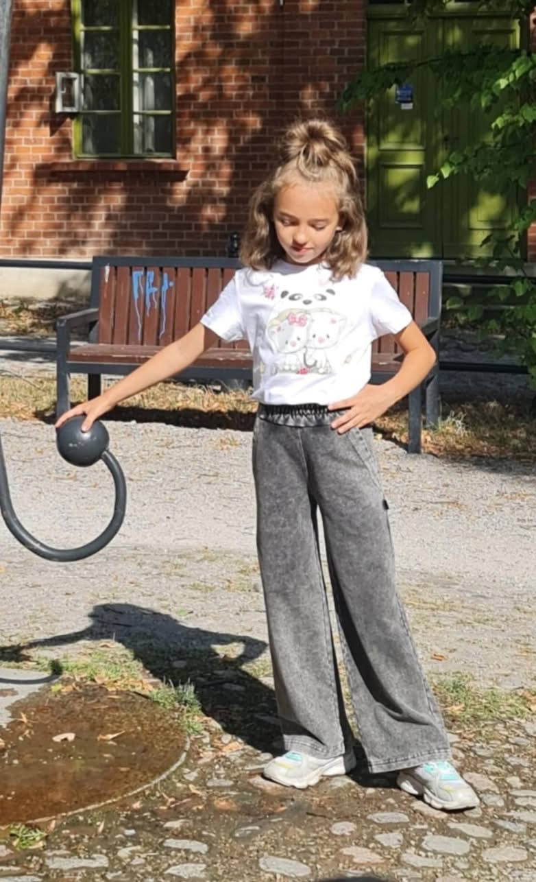 Szwedy z miękkiego jeansu ROZMIARY 122-152