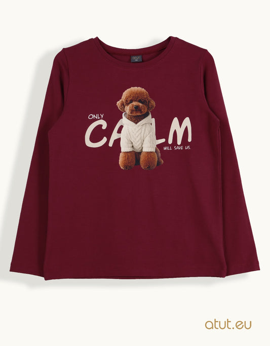 Bluzka PIESEK ROZMIARY 128-146 ATUT